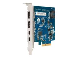HP Dual Port Add-in-Card - Thunderbolt-Adapter - PCIe - Thunderbolt 3 x 2 - für Workstation Z1 G5 Entry, Z2 G5