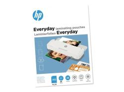 HP Everyday - 80 Mikron - 25er-Pack - glänzend - durchsichtig - DIN A6 (110 x 160 mm) Taschen für Laminierung
