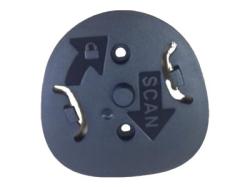 Zebra Locking - Montageklammer für Barcodescanner - Oberfläche montierbar - schwarz - für DS9300 Series DS9308