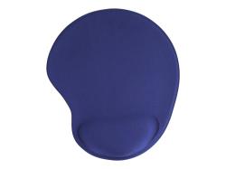InLine - Mauspad mit Handgelenkpolsterkissen - Blau