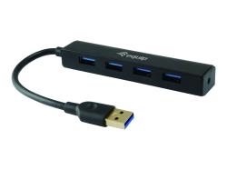 Equip Life 4-Port USB 3.0 Hub - Hub - 4 x SuperSpeed USB 3.0 - Desktop